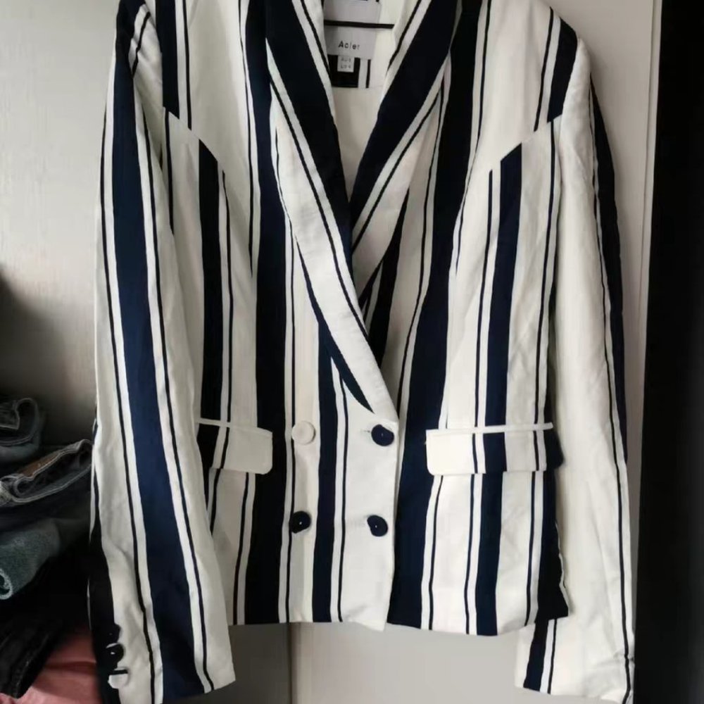 Acler Striped blazer